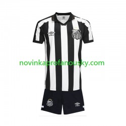 Santos FC Dres Venkovní Fotbalové Dresy pro Děti 2026-2027 Krátký rukáv