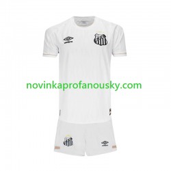 Santos FC Dres Domácí Fotbalové Dresy pro Děti 2026-2027 Krátký rukáv