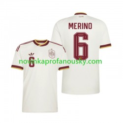 Španělsko Dres Mikel Merino 6 Venkovní Fotbalové Dresy pro Muže MS ve fotbale 2026 Krátký rukáv