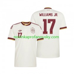 Španělsko Dres Nico Williams 17 Venkovní Fotbalové Dresy pro Muže MS ve fotbale 2026 Krátký rukáv