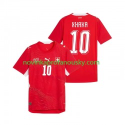 Švýcarsko Dres Granit Xhaka 10 Domácí Fotbalové Dresy pro Muže MS ve fotbale 2026 Krátký rukáv