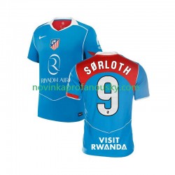 Atlético Madrid Dres Alexander Sorloth 9 Alternativní Fotbalové Dresy pro Muže 2025-2026 Krátký rukáv