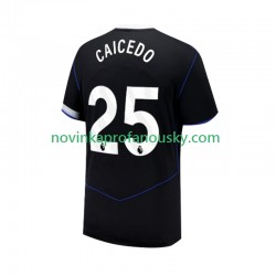 Chelsea Dres Moises Caicedo 25 Alternativní Fotbalové Dresy pro Muže 2025-2026 Krátký rukáv