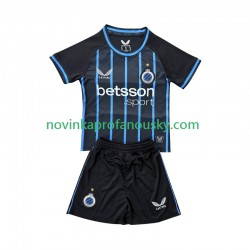 Club Brugge Dres Domácí Fotbalové Dresy pro Děti 2025-2026 Krátký rukáv