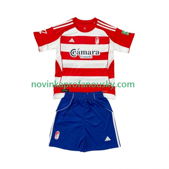 Granada Dres Domácí Fotbalové Dresy pro Děti 2025-2026 Krátký rukáv