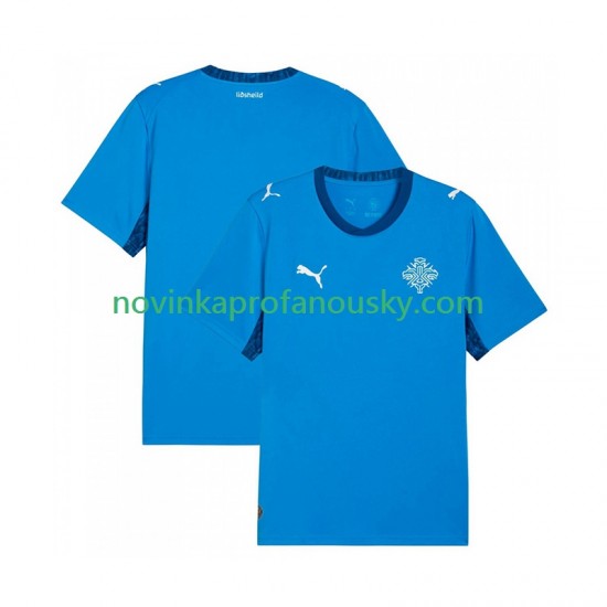 Island Dres Domácí Fotbalové Dresy pro Muže 2026 Krátký rukáv