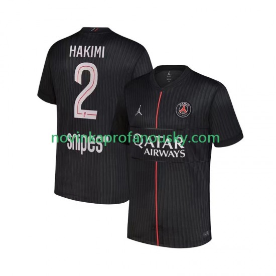 Paris Saint-Germain Dres Achraf Hakimi 2 Čtvrtý Fotbalové Dresy pro Muže 2025-2026 Krátký rukáv