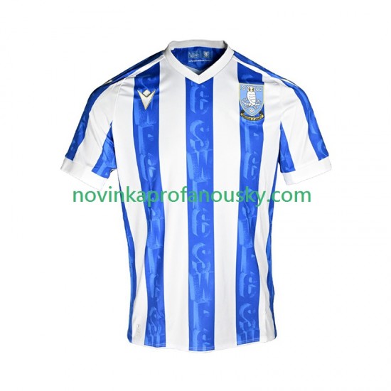 Dres Sheffield Wednesday Domácí Fotbalové Dresy pro Muže 2025-2026 Krátký rukáv