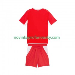 Švýcarsko Dres Domácí Fotbalové Dresy pro Děti MS ve fotbale 2026 Krátký rukáv