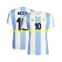 Argentina Dres Lionel Messi 10 50 Anniversary Domácí Fotbalové Dresy pro Muže Krátký rukáv