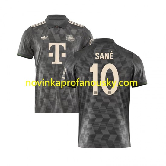 FC Bayern Mnichov Dres SANE 10 Octoberfest Čtvrtý Fotbalové Dresy pro Muže 2024-2025 Krátký rukáv