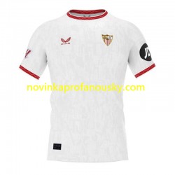 Sevilla FC Dres Domácí Fotbalové Dresy pro Muže 2024 Krátký rukáv