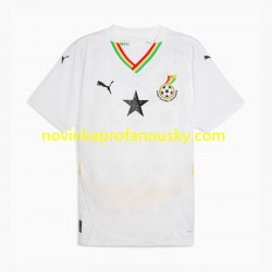 Ghana Dres Domácí Fotbalové Dresy pro Muže 2024 Krátký rukáv