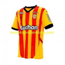 RC Lens Dres Domácí Fotbalové Dresy pro Muže 2024-2025 Krátký rukáv