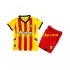 RC Lens Dres Domácí Fotbalové Dresy pro Děti 2024-2025 Krátký rukáv