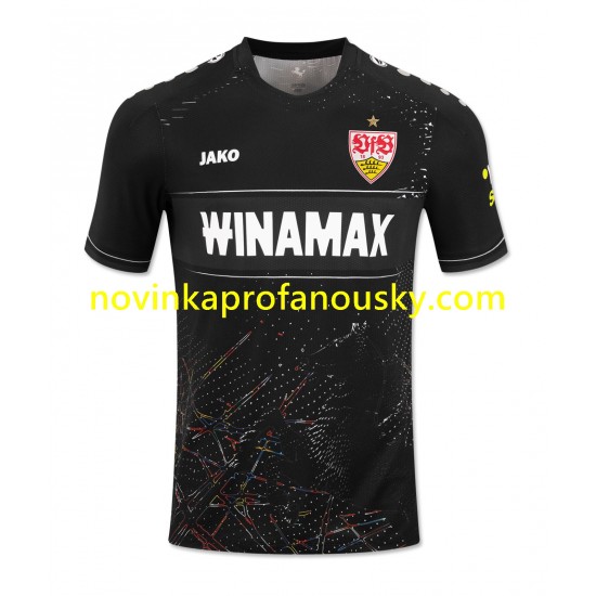 VfB Stuttgart Dres Alternativní Fotbalové Dresy pro Muže 2024-2025 Krátký rukáv