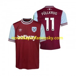 West Ham United Dres FULLKRUG 11 Domácí Fotbalové Dresy pro Muže 2024-2025 Krátký rukáv