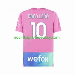 AC Milán Dres Rafael Leao 10 Alternativní Fotbalové Dresy pro Muže 2023-2024 Krátký rukáv