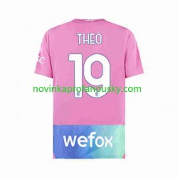 AC Milán Dres THEO 19 Alternativní Fotbalové Dresy pro Muže 2023-2024 Krátký rukáv