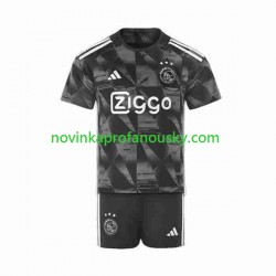 AFC Ajax Dres Alternativní Fotbalové Dresy pro Děti 2023-2024 Krátký rukáv