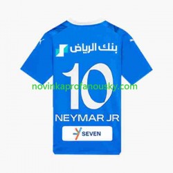 Dres Al Hilal Neymar JR 10 Domácí Fotbalové Dresy pro Muže 2023-2024 Krátký rukáv