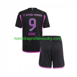 FC Bayern Mnichov Dres Harry Kane 9 Venkovní Fotbalové Dresy pro Děti 2023-2024 Krátký rukáv