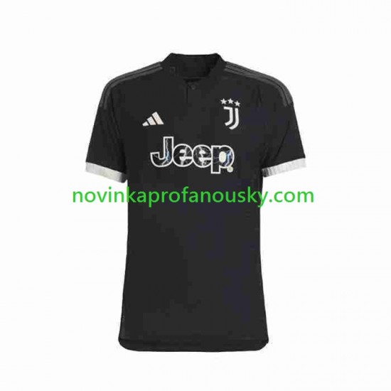 Juventus Dres Alternativní Fotbalové Dresy pro Muže 2023-2024 Krátký rukáv