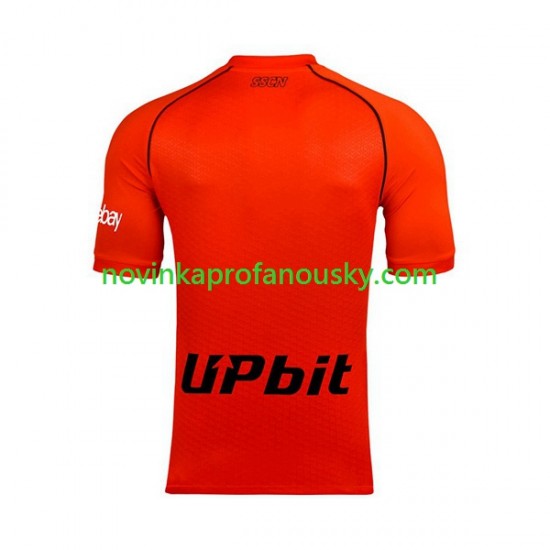 SSC Neapol Dres Brankářské Domácí Fotbalové Dresy pro Muže 2023-2024 Krátký rukáv