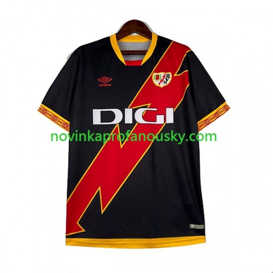 Rayo Vallecano Dres Venkovní Fotbalové Dresy pro Muže 2023-2024 Krátký rukáv