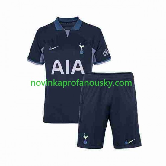 Tottenham Hotspur Dres Venkovní Fotbalové Dresy pro Děti 2023-2024 Krátký rukáv