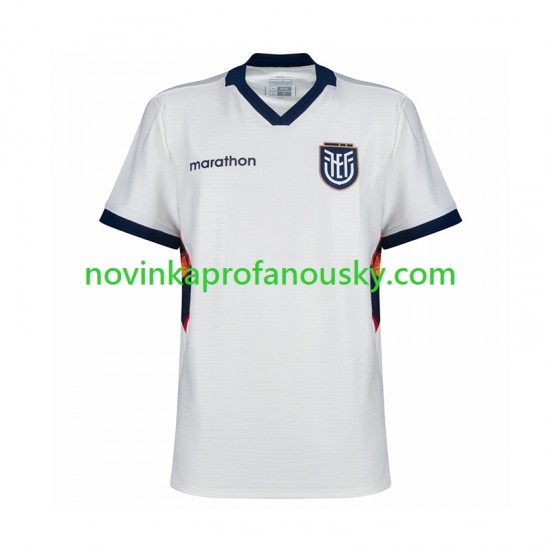 Ekvádor Dres Alternativní Fotbalové Dresy pro Muže MS ve fotbale 2026 Krátký rukáv
