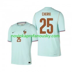 Francie Dres Rayan Cherki 25 Venkovní Fotbalové Dresy pro Muže MS ve fotbale 2026 Krátký rukáv