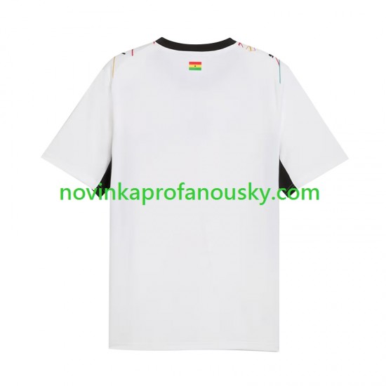 Ghana Dres Domácí Fotbalové Dresy pro Muže MS ve fotbale 2026 Krátký rukáv