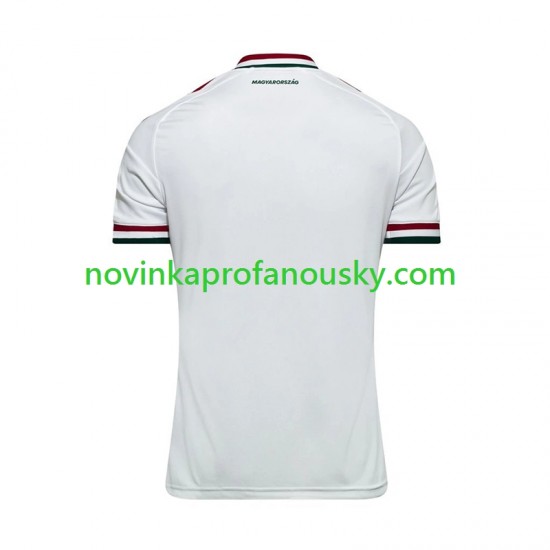 Maďarsko Dres Venkovní Fotbalové Dresy pro Muže 2026 Krátký rukáv
