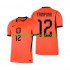 Nizozemsko Dres Jeremie Frimpong 12 Domácí Fotbalové Dresy pro Muže MS ve fotbale 2026 Krátký rukáv