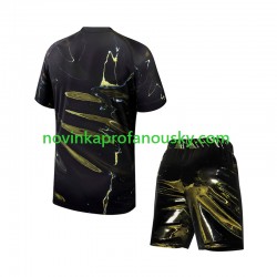 Paris Saint-Germain Dres Night Edition Čtvrtý Fotbalové Dresy pro Děti 2025-2026 Krátký rukáv