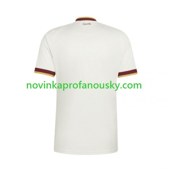 Španělsko Dres Venkovní Fotbalové Dresy pro Muže MS ve fotbale 2026 Krátký rukáv
