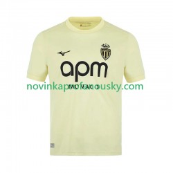 AS Monaco Dres Alternativní Fotbalové Dresy pro Muže 2025-2026 Krátký rukáv