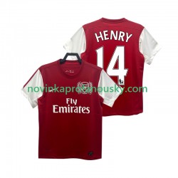 Arsenal Dres HENRY 14 2012 Retro Domácí Fotbalové Dresy pro Muže 2011 Krátký rukáv