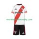 CA River Plate Dres Domácí Fotbalové Dresy pro Děti 2025-2026 Krátký rukáv