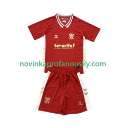 Dres CD Tenerife Venkovní Fotbalové Dresy pro Děti 2025-2026 Krátký rukáv