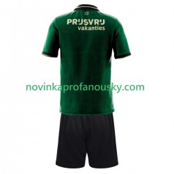 Feyenoord Rotterdam Dres Čtvrtý Fotbalové Dresy pro Děti 2025-2026 Krátký rukáv