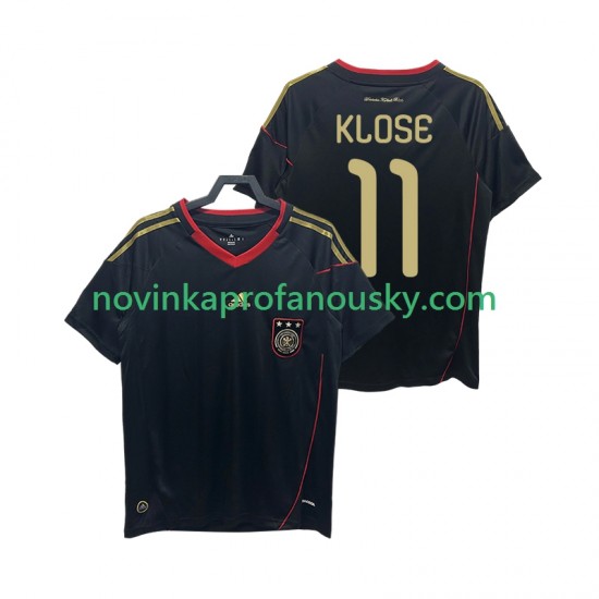 Německo Dres KLOSE 11 Retro Venkovní Fotbalové Dresy pro Muže 2010 Krátký rukáv