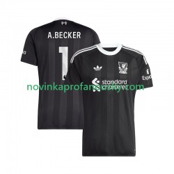 Liverpool Dres Alisson Becker 1 Brankářské Čtvrtý Fotbalové Dresy pro Muže 2025-2026 Krátký rukáv