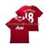 Manchester United Dres SCHOLES 18 Retro Domácí Fotbalové Dresy pro Muže 2011 2010 Krátký rukáv