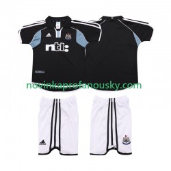 Newcastle United Dres 2000 2001 Retro Venkovní Fotbalové Dresy pro Děti Krátký rukáv