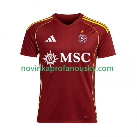 Dres Servette FC Domácí Fotbalové Dresy pro Muže 2025-2026 Krátký rukáv