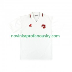 Švýcarsko Dres Retro Venkovní Fotbalové Dresy pro Muže 1994 Krátký rukáv