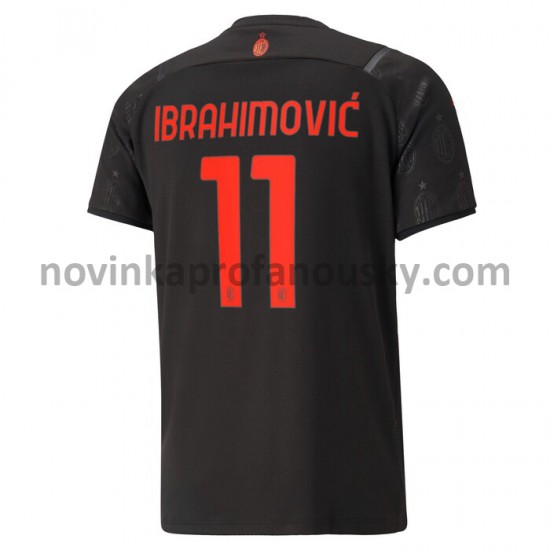 AC Milán Dres Ibrahimovic 11 Alternativní Fotbalové Dresy pro Muže 2021-2022