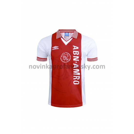 AFC Ajax Dres Retro Domácí Fotbalové Dresy pro Muže 1994-1995